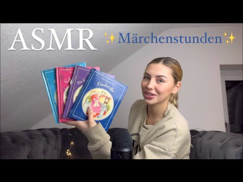 ASMR | STORYTELLING | ✨Cinderella✨ MÄRCHENSTUNDEN MIT JULIJANA 🩵 Geschichten erzählen [German] Xmas