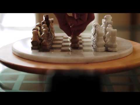 ASMR #4 - Chess pieces (tapping and rubbing sounds)