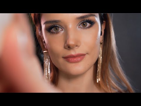 ASMR Doing Your Makeup 💄😊 - Close Up Personal Attention - Roleplay