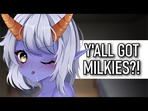 Oni Girls Obsession With Milk?! - Monster Girl Roleplay