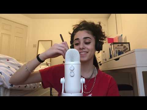 ASMR| hand movements & sleepy mic brushing (NO TALKING) 💤✨