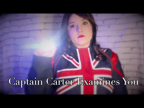 Captain Carter Examines You 🇬🇧[ASMR] Prepping You For A Mission 🇬🇧