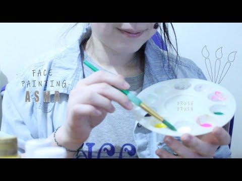 ASMR Face Painting ROLEPLAY