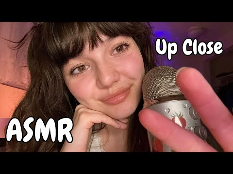 ASMR | Upclose Fast Aggressive MOUTH SOUNDS, Hand Sounds & Movements, Mic Triggers, Rambles, CHAOTIC