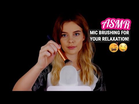 ASMR Mic Brushing For Your Relaxation - Whispered