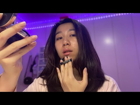 1 minute toxic friend does your makeup 🙄(layered sounds) | ASMR