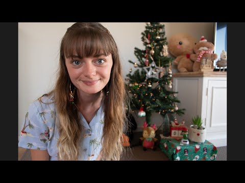 [ASMR] Wrapping Presents, Christmas Decorations + BLOOPERS!