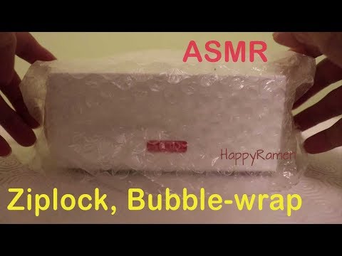 ASMR Ziplock Bag & Bubble Wrap | SR3D