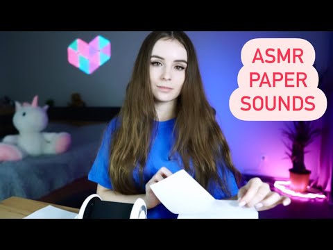 ASMR PAPER ripping tearing sounds🙃