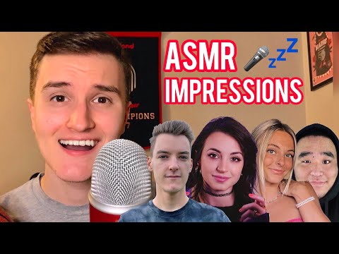 [ASMR] IMPERSONATIONS OF OTHER ASMRtists 💤