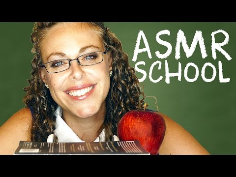 ASMR School – Teacher Role Play – How to Handle Stress & School or Office Supplies Sounds