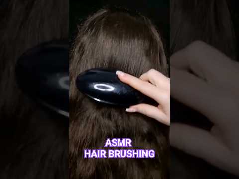 BRUSHING MY DAUGHTER'S HAIR 🥰😍❤️ #shorts #asmr #asmrhairbrushing #hair