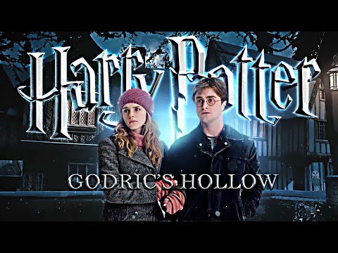 Godric's Hollow | Relaxing Snow Night ◈ Harry Potter inspired Ambience & Soft Music / Windy Winter