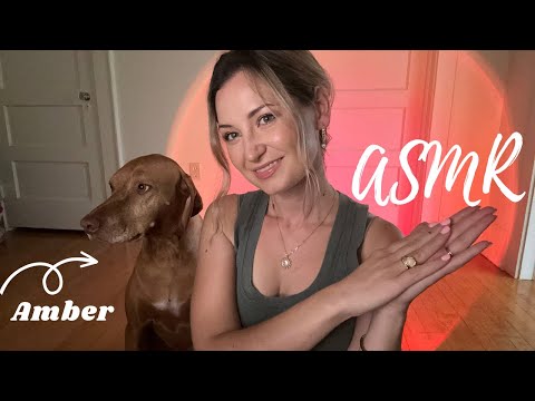 ASMR On Me & My Dog | Jewelry Triggers, Body Triggers & Gentle Whisper Rambling😴