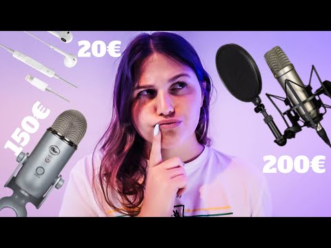 ASMR FRANÇAIS ☽ BLUE YETI vs RODE NT1A vs APPLE MICS  😴