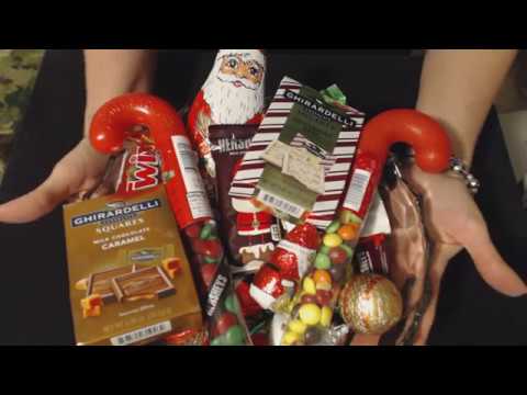 ASMR Soft Spoken ~ Christmas Candy Crinkle Show & Tell