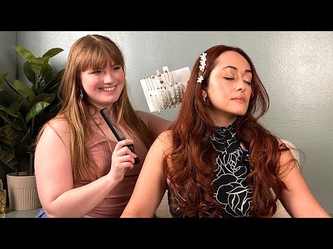 ASMR Designing, Styling, Fitting a Formal Dress for @ivybasmr | Perfectionist Real Person Styling