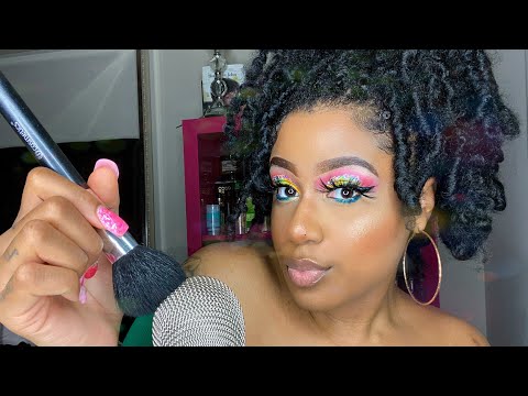 ASMR | Bestie Gossips About Everybody Else’s Business w/ Gum Chewing (Face & Mic Brushing)