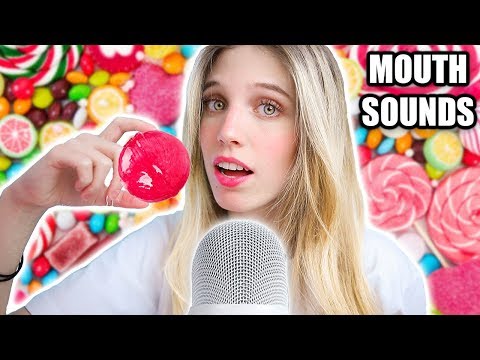 ASMR EATING AMERICAN CANDY (Intense mouth sounds) NO TALKING