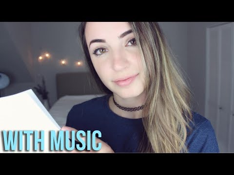 [ASMR] Whispering Poetry for Relaxation (With Music)