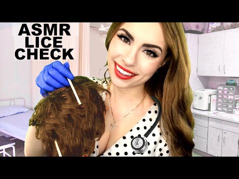 ASMR School Nurse LICE CHECK 🏥 RP