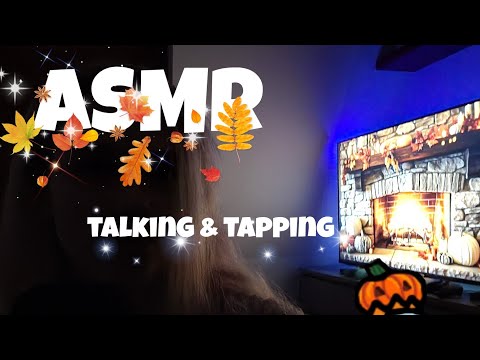 I'm back!! Tapping, soft talking & whispering in German 🎃🎃 (uncut) [lym's ASMR]