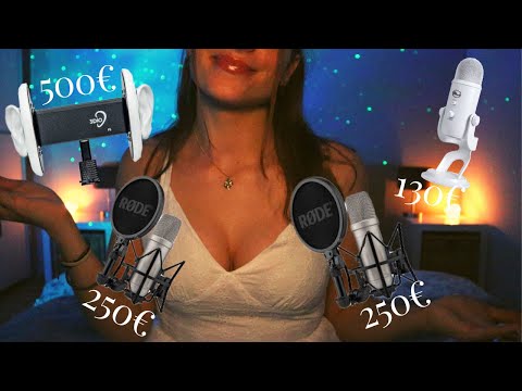 ASMR with 3 Different Mics (Which One Do You Prefer?)