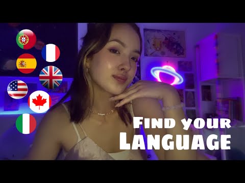 ASMR in your language??? Find your language in this video + (fast mouth sounds and hand sounds)
