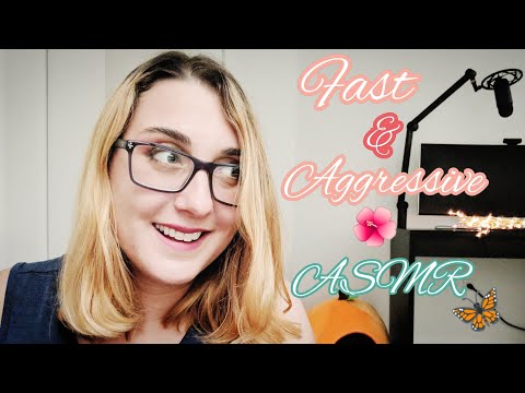 Fast & Aggressive ASMR with a Titch of Chaotic Randomness (FIRST VIDEO IN MY NEW HOUSE)