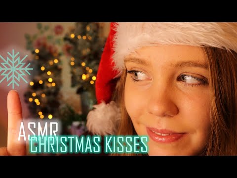 CHRISTMAS KISSES!!! 💕 ~ CLOSE-UP ASMR ~ Personal Attention