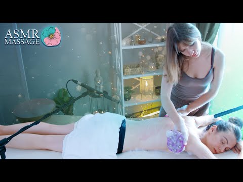 ASMR Soap Full Body massage with pleasant sounds by Olga