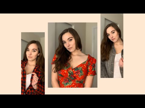 ASMR Try On Haul | Fabric Sounds