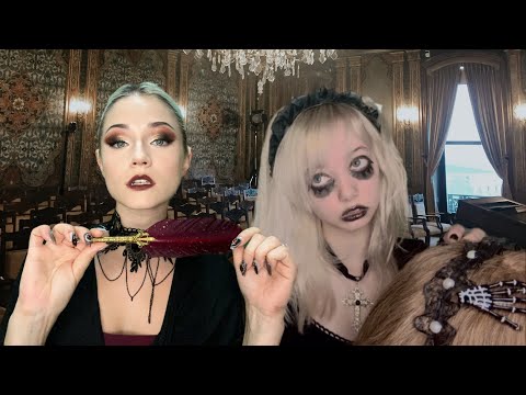 ASMR Boarding School Friends Do Your Hair and Makeup in Class (Roleplay Collab with@ASMRlaile)