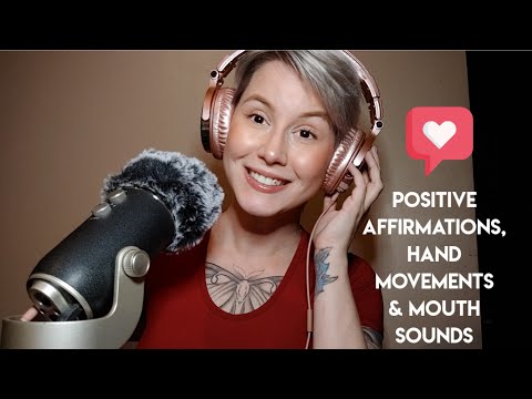 ASMR | Comforting you // mouth sounds & hand movements💞