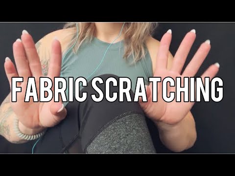 💥FAST & AGGRESSIVE ASMR FABRIC/LEGGINGS/JEANS SCRATCHING NO TALKING 🤐
