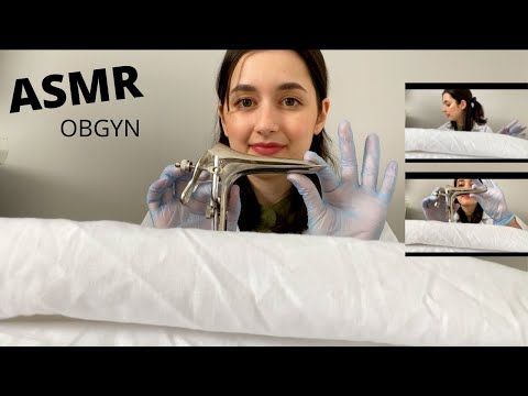 ASMR| Seeing the Gynecologist| First time, VERY Anxious (Soft spoken, History, Vitals, Pelvic exam)