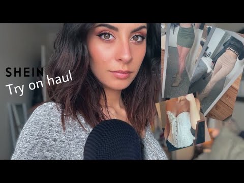 ASMR first TRY ON haul of 2022 (& its a BIG one) SHEIN, F21 & more🛍