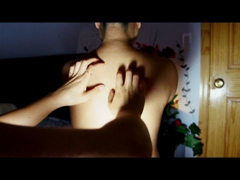 ASMR Back Scratching UP to the Nape of the Neck (LONG STROKES + READY FOR TINGLES)!! :)