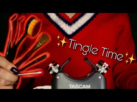 ASMR - Extremely Tingly - TOP 5 Tascam Tingles ✨