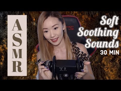 SOFT, SOOTHING ASMR FOR SLEEP | 30min 4 Calming Triggers