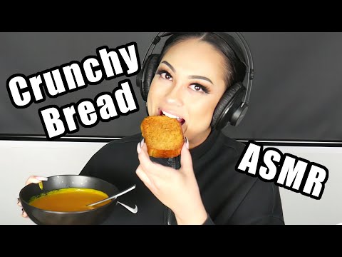 Crunchy Bread And Soup ASMR