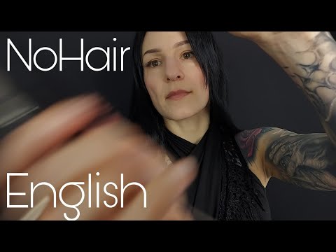 No Hair Hairdresser Roleplay ENGLISH Talking *ASMR*