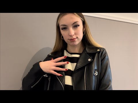 ASMR only LEATHER SOUNDS🖤