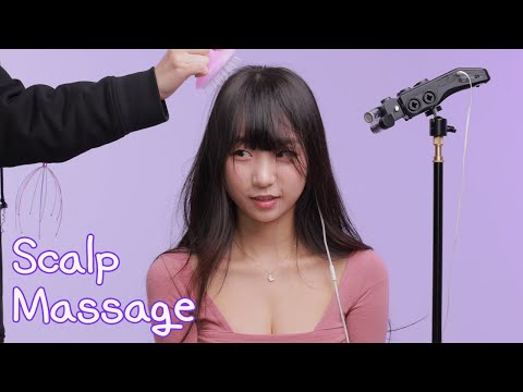 ASMR 💆‍♀️ Scalp Massage Sounds 🧚‍♀️ 은지 두피 괴롭히기..!😖