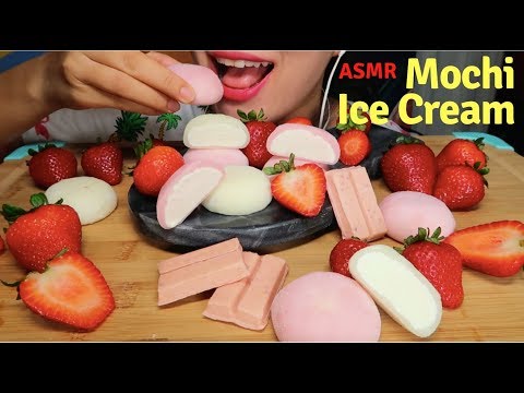 ASMR Mochi Ice Cream mukbang | 모찌 아이스크림 먹방 | **Eating Sound 리얼사운드
