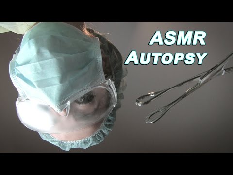 ASMR Autopsy Role Play - LOTS of Crinkly Goodness!