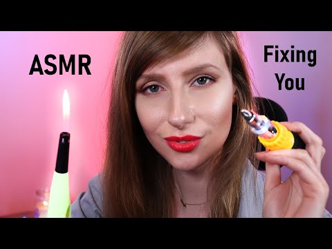 ASMR Fixing You by Mechanic ❤️ ROLEPLAY Personal attention, Touching, Gloves and more 2