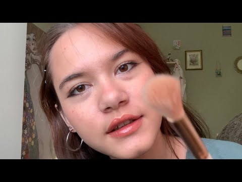 ASMR// doing your makeup- AGGRESSIVE (kinda)