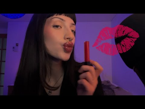 Kiss painting you ♡ kisses asmr, spit painting, mouth sounds