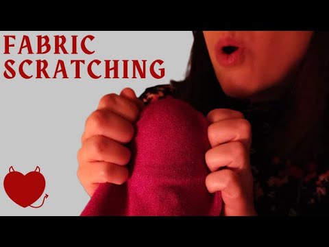 ASMR - SASSY TWIN and FAST AND AGGRESSIVE FABRIC SCRATCHING!! Soft Spoken